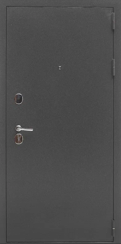 Дверь металл. СТАЙЛ T90 Букле Черный Грецкий орех